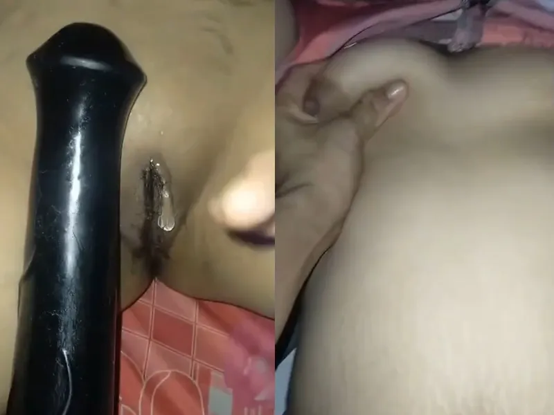 Nhân tình xinh tươi vú to bím múp tự sướng bằng sextoy cực sướng